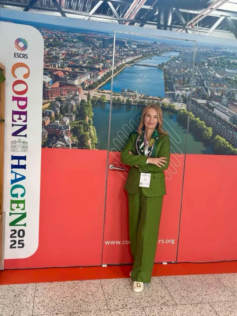 Dr Danijela Đurović Raonić učesnik 43. evropskog kongresa refraktivnih hirurga i hirurga katarakte