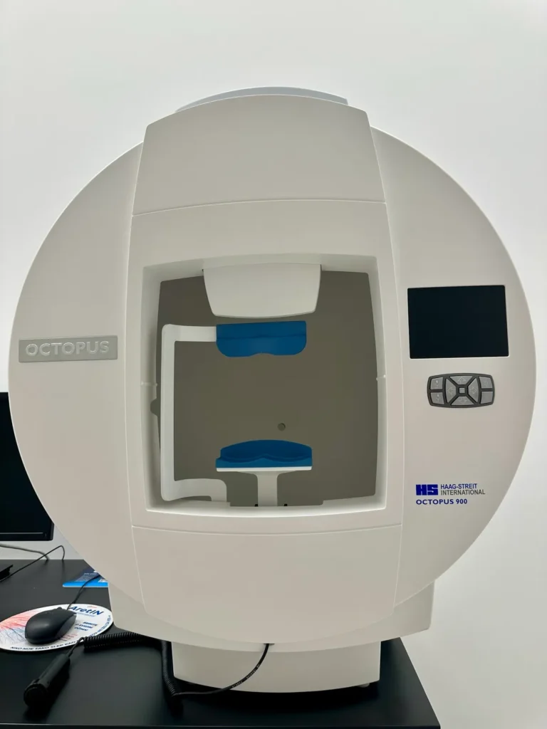 kompjuterizovano vidno polje podgorica crna gora oftalmoloski centar dr raonic computerized visual field Montenegro Ophthalmology center