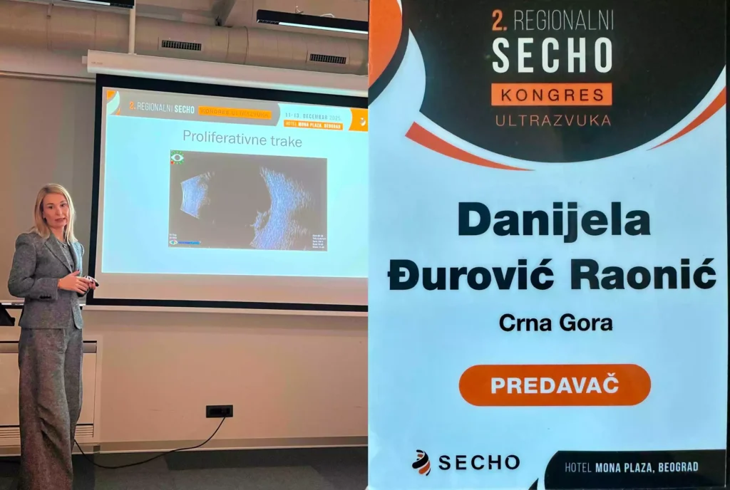 Mr sci.med. dr Đurović Raonić – predavač po pozivu 2nd Regional SECHO Ultrasound Congress